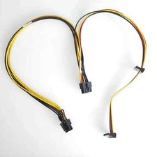 10P to PCI-E GPU Video Card 8P Socket 2-Port SATA Power Cable For HP DL380 G6 G7