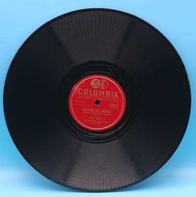 Kate Smith - Can't You Read Between the Lines & Question and Answer - 78 RPM