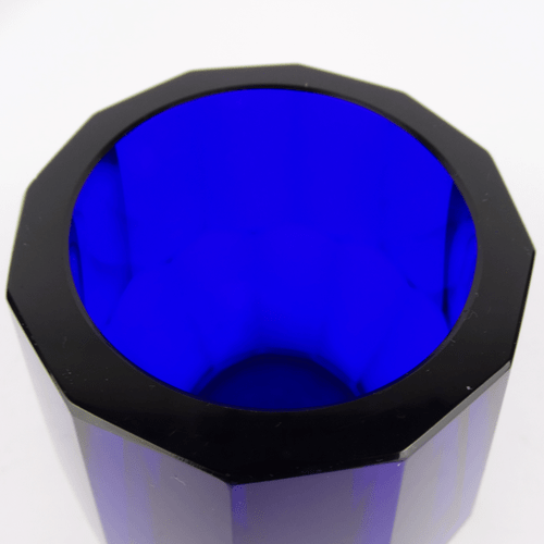 Royal Blau Vase, Josef Hoffmann, Moser, Wiener Werkstätte, Austria um 1920 - Bild 4 von 12