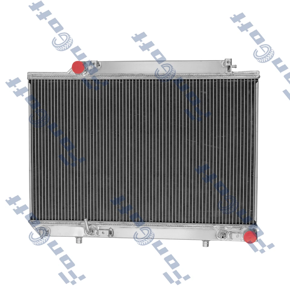 Radiador de aluminio 2 filas apto para Mercedes-Benz 300SDL 350SD 350SDL 1986-1991 diésel Foto 4 de 4