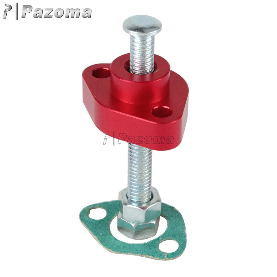 Ajustador de tensor de cadena de leva de distribución de aluminio para Honda CBR1100XX CBR900RR CB600F Foto 2 de 4