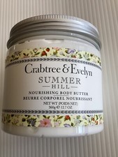 Crabtree Evelyn SUMMER HILL Nourishing Body Butter 12.7 oz CREAM Lotion NEW