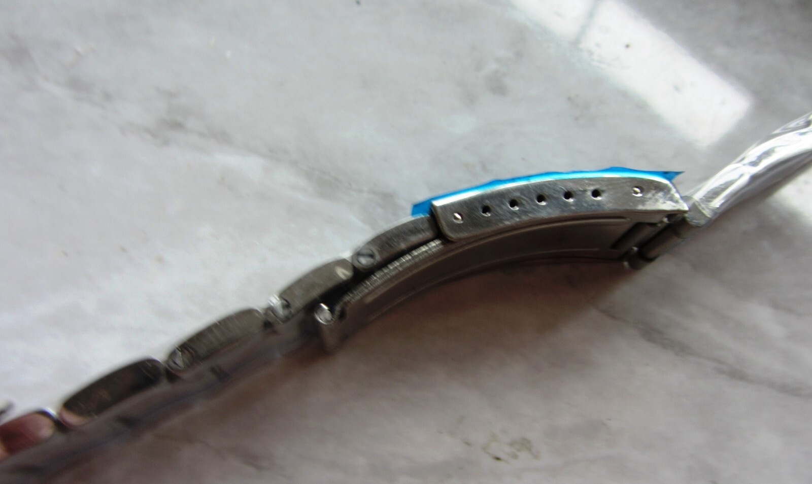 20mm Stainless Steel Oyster Band Bracelet Strap with 455b pattern ends image 10