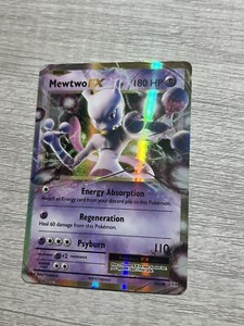 Pokemon - Mewtwo EX 52/108 - XY Evolutions Ultra Rare Holo Pokémon 2016 NM