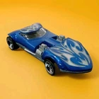 Hot Wheels Vtg 1969 Twin Mill Metallic Blue w/ Flames Diecast Mattel Thailand