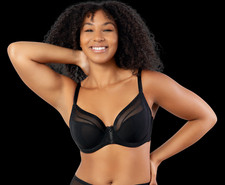 Parfait Shea P6062 Plunge Unlined Bra Black - Special Order