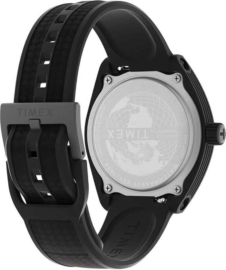 Orologio Uomo TIMEX URBAN POP TW2W42100 Silicone Nero - Immagine 2 di 3