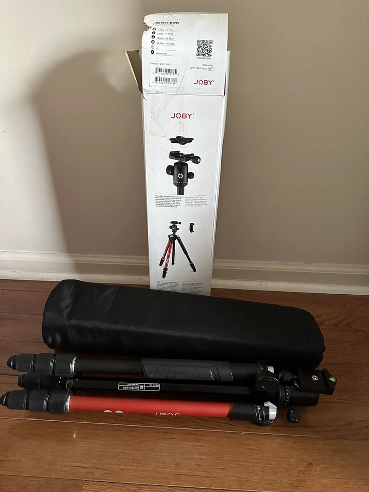 JOBY JB01678-BWW RangePod Tripod for Camera and Vlogging - Red - Image 2 of 4