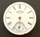 Antique 1888 Waltham Seaside 1882 G Pocket Watch Movement Parts/Repair 1s 9j USA