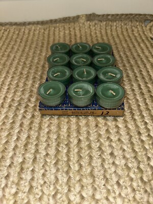 12 Partylite Blackberry Cedar Mint Tealights-NEW RARE