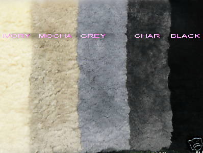 Mitsubishi Pajero Sheepskin Car Seatcovers,6 Star Luxury, 5 Colours ,Airbag safe - Picture 7 of 11