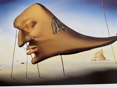 SALVADOR DALI, THE SLEEP,1937' RARE 1992 ART PRINT | eBay