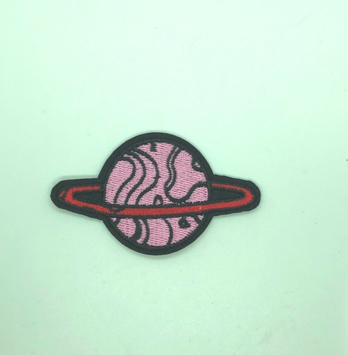 Planet Astronaut Space Embroidered Sew Iron On Patch Satellite - Picture 6 of 19