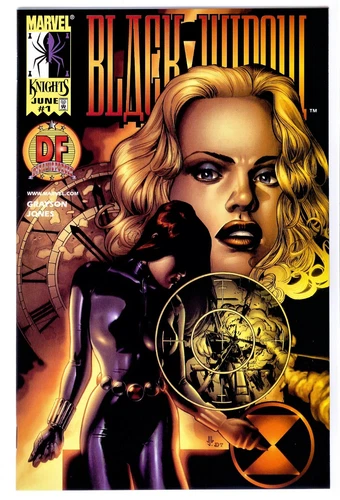 BLACK WIDOW #1(6/99)1:FULL YELENA BELOVA(DYNAMIC FORCES/D.F. VAR.)CGC IT(9.8)RAW
