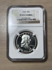 1963 Proof Franklin Half Dollar NGC PF 67 Star Cameo