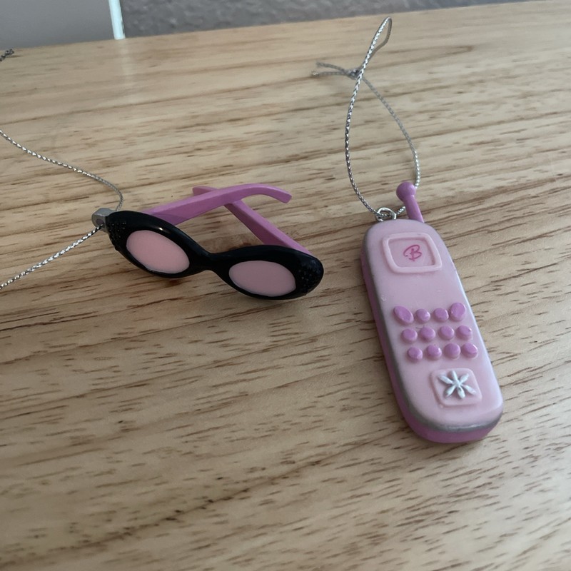 Two Barbie Ornaments