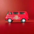 Vintage 1969 Tonka Toys - Pressed Steel Fire Chief Econoline Van