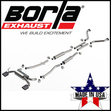 Borla S-type Ii 2.25 Cat-back Exhaust System Fits 03-08 Nissan 350z 3.5l V6 Borla S-type Ii 2.25 Cat-back Exhaust System Fits 03-08 Nissan 350z 3.5l V6