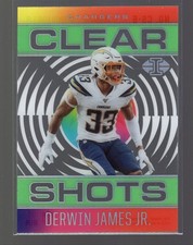 2021 Panini Illusions Clear Shots #CS-6 Derwin James Jr.