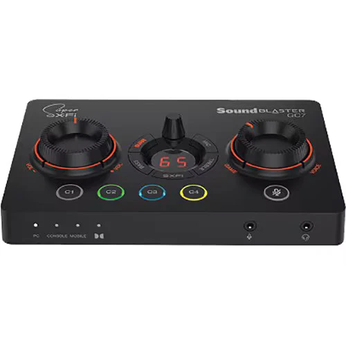 CREATIVE Super X-Fi Gaming USB DAC Amplifier Sound Blaster GC7 SB-GC7-A TI - Image 2 of 4