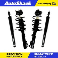 Front Complete Strut Coil Spring Rear Shock Absorbers for 2008-2011 Ford Focus