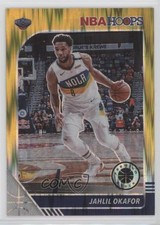 2019 Panini NBA Hoops Premium Stock Gold Flash Prizm 1/10 Jahlil Okafor #120 1j6