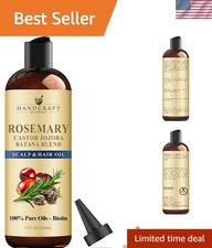 Rosemary Oil for Hair 8 Fl Oz Nourishing Hair Oil 100 Pure and Natural ...