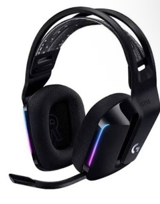 Logitech G733 Wireless Gaming Headset - Black.NEVER USED.