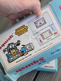 GAME & WATCH SQUISH NINTENDO UNTESTED Nintendo portable game