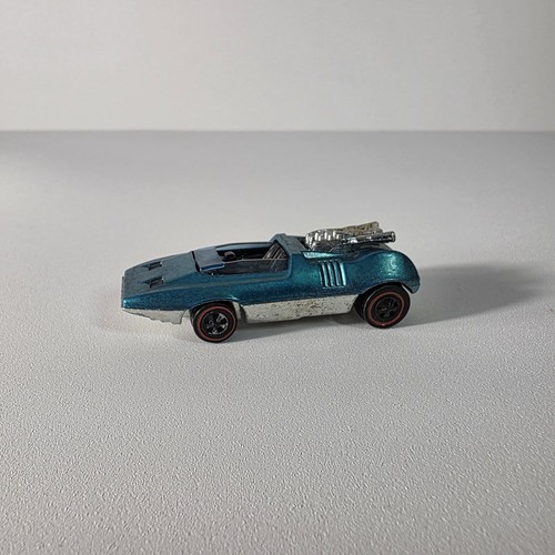 Hot Wheels Redline PEEPING BOMB Aqua HK Black Interior Nice !!!