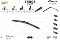 1X Valeo 575008 Wischblatt FüR Opel Vauxhall Fiat Saab Suzuki