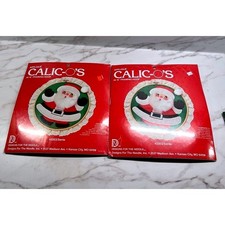 2 Vintag Designs for the Needle Applique Kit Calic-O's 10" Framing Hoop Santa