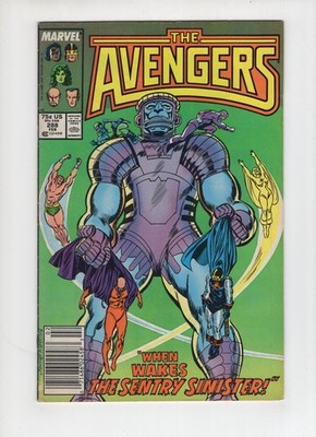 Avengers #288 (1988) 1st app Heavy Metal, Newstand, Marvel Comics