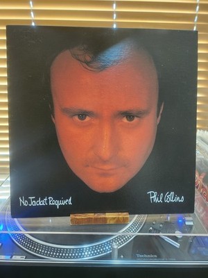 Phil Collins, No Jacket Required, 1985 Canadian Atlantic, 78 12401, VG+/VG+