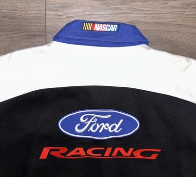 Vintage Racing Champions Embroidered Ford NASCAR Zip Lined Racing