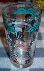 Vintage Shedd’s Peanut Butter Glass Jar Tumbler Very Rare African Jungle Scene — photo 3