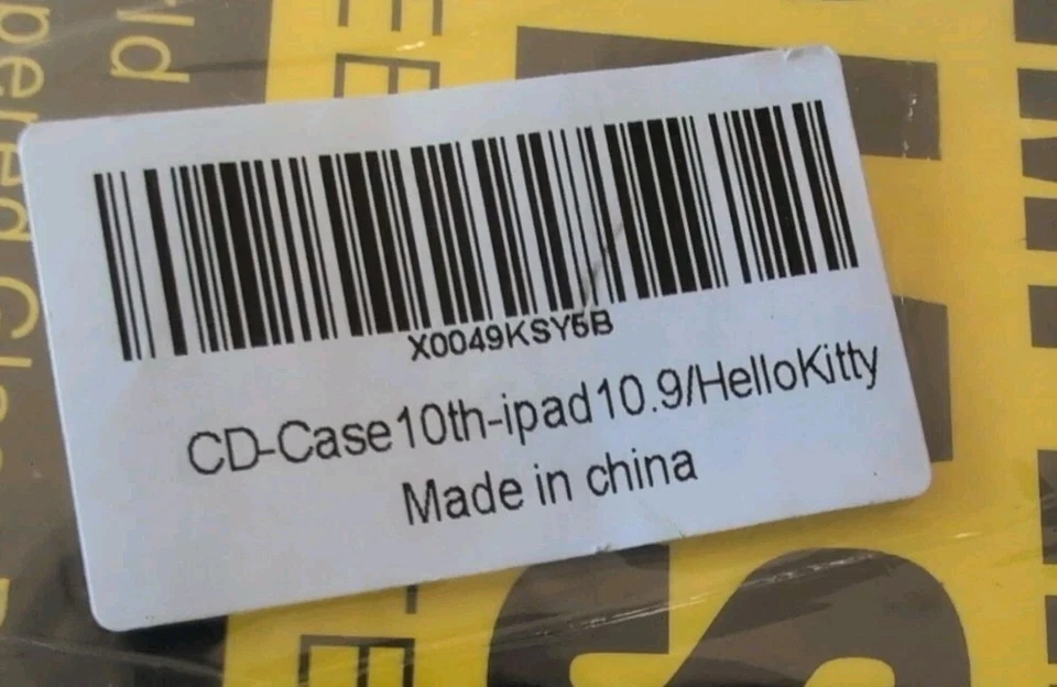 Hello Kitty Bear Case for iPad 10th Gen 2022 Silicone Tablet Cover Pink 10.9 NEW - Image 4 of 4