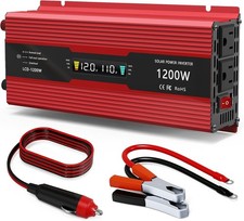 1200W Car Power Inverter DC 12V to 110V AC Converter 1200W Inverter Power Invert
