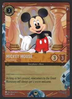 Mickey Mouse True Friend Disney Lorcana Cruise Exclusive Promo 10/P3 EN 1