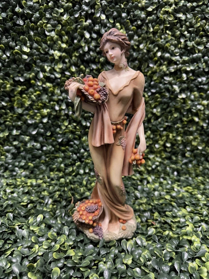 Винтажный 2004 леди осень #12233-04 фрукты дома интерьеры и дизайн 3,25 «W основание x 10» H - Изображение 2 из 4