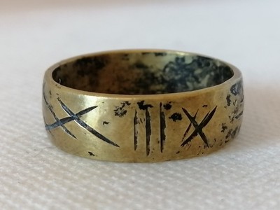 Rare Extremely Ancient Viking Ring Bronze Artifact Authentic Amazing