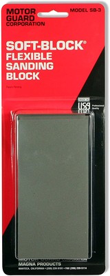 Motor Guard Flexible Triple Pack Double Density Sanding Block (SB-3)