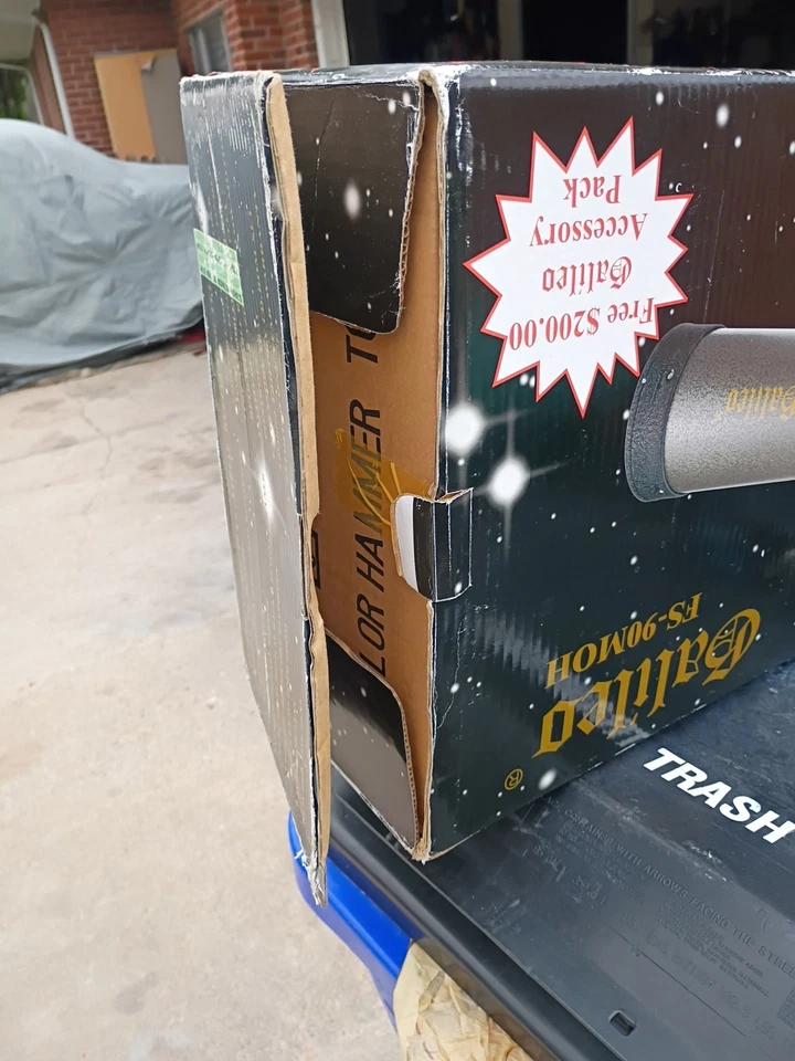 Telescopio Galileo FS-120 800M x 80M Foto 3 de 4