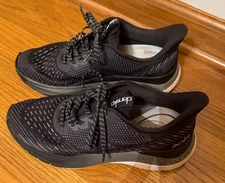 Women's Dansko Black Sneakers EU 38 Hayes Tennis Walking Shoes Arch Comfort Plus