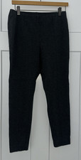 J Jill Ponte Leggings Dark Gray Size Medium, 29" Elastic Waist, Inseam 26"