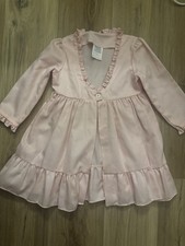Polly Flinders Vintage Dress Girls' Size 4T Hand Smocked Pink