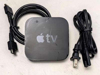Apple TV 3rd Generation A1469 32GB Media Streamer w/ HDMI cord - No remote