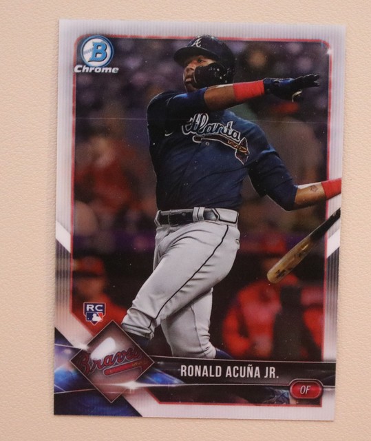 Ronald Acuña Jr. 2018 Bowman Bowman Chrome Rookie