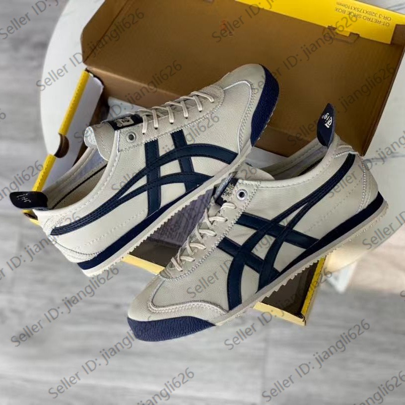 Onitsuka Tiger MEXICO 66 'SD' 1183A872 200 Birch Navy Blue | eBay