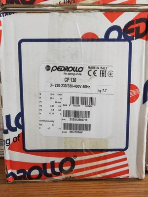 1PCS NEW  Pedrollo CP130  original imported Pedrollo Pump Model  CP130/m